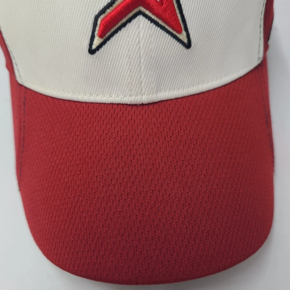 Houston Astros Hat Adjustable Nike Red White MLB Baseball Swoosh Logo Casual Men